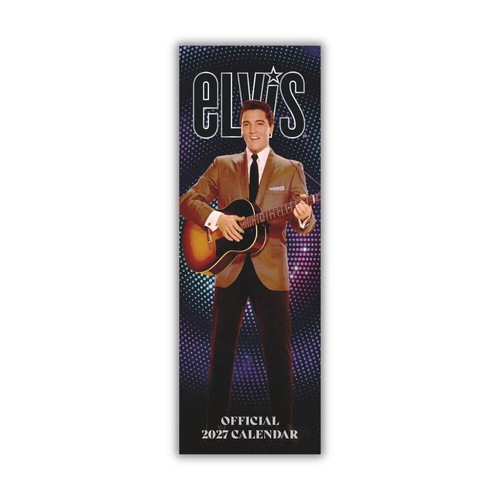 Elvis 2027 slim calendar - 2027,