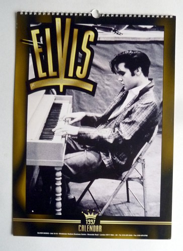 Elvis presley kalender 1997 - elvis,