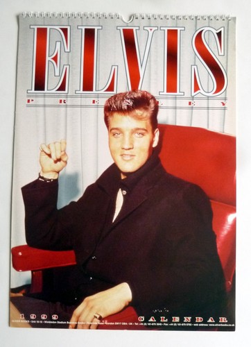 Elvis presley kalender - presley, 1999