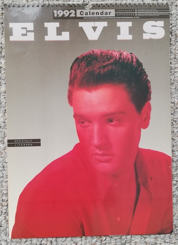 Kalender elvis presley 1992 - elvis, presley,