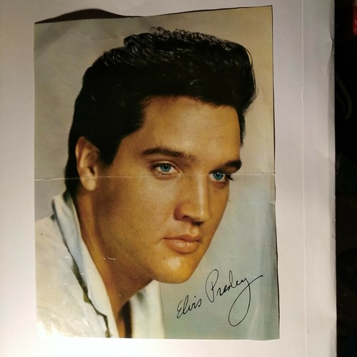 Elvis presley drucksigniertes - elvis,