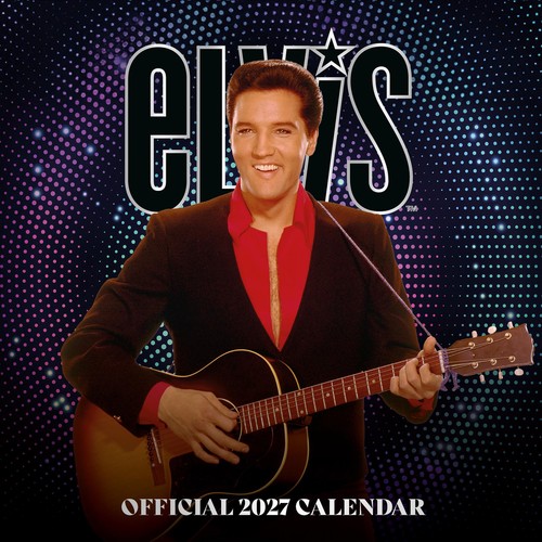Elvis 2027 square calendar - elvis,