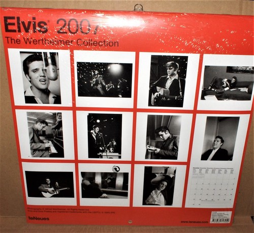 Elvis presley kalender 2007 - presley,