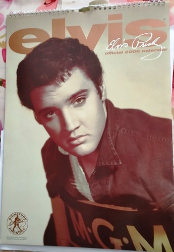 Elvis official 2006 calendar - elvis,