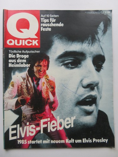 Quick 1985 elvis fieber - 1/1985,,