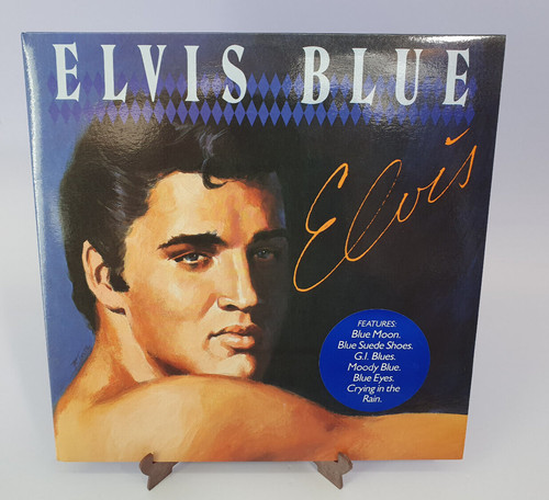 Elvis blue vinyl schallplatte - vinyl,