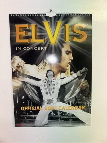 Elvis presley calendar 2001 - calendar,